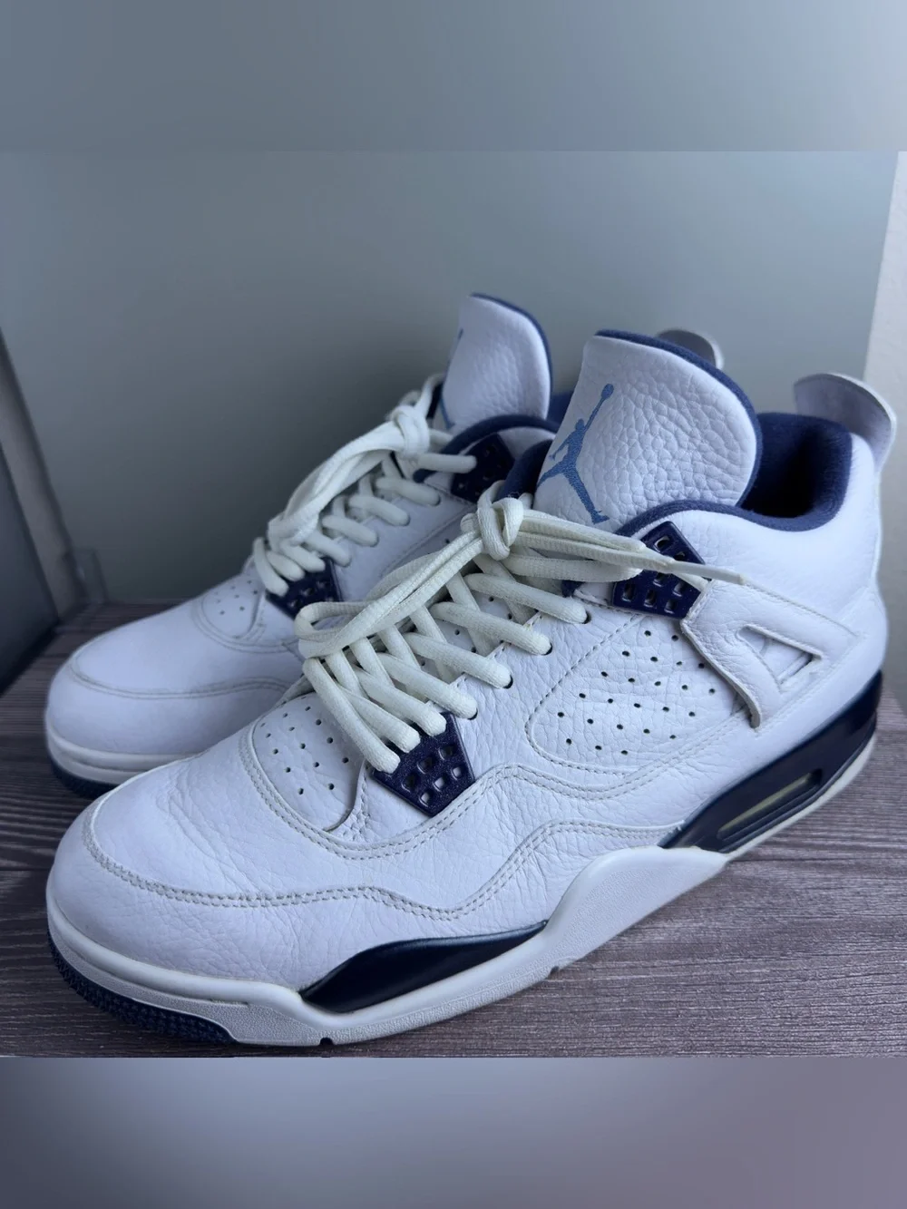 Nike Air Jordan 4 Retro Legend Blue Columbia 2015 Size 11 Used w/ OG Box